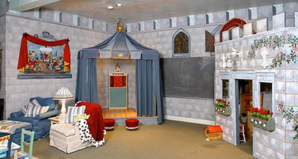 Ruang Bermain Bergaya Kastil